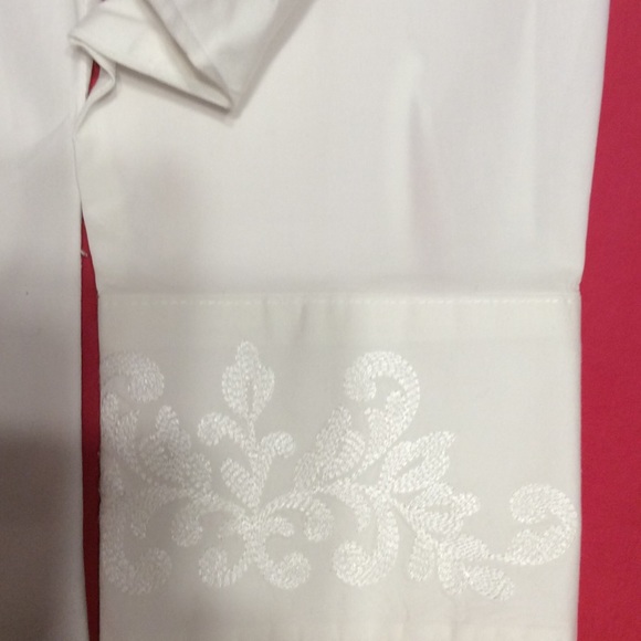 Coldwater Creek, White, long sleeved, tunic, 2X - Picture 5 of 8